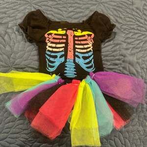 American Girl, Skeleton TuTu Costume Girls.Smoke Free Home.
